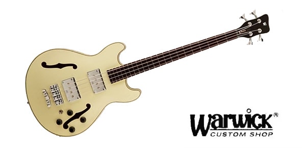 WARWICK ( ワーウィック )  / Star Bass 4st Solid Creme White High Polish