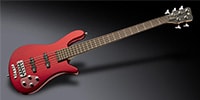 WARWICK Streamer LX 5st High Polish Metallic Red