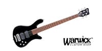 WARWICK Streamer STD 5st Solid Black High Polish