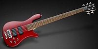 WARWICK Streamer STD 5st Transparent Satin Burgundy Red