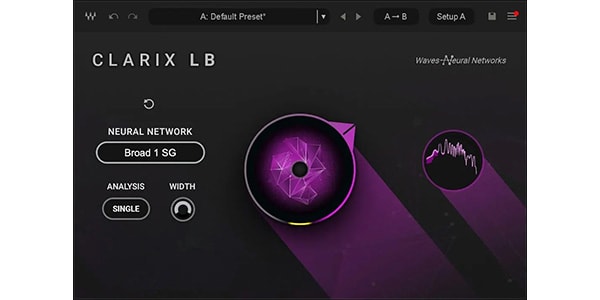 WAVES ( ウェーブス )  / Clarix LB　簡易パッケージ版