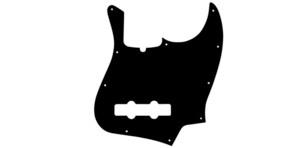 WD Music Products / JBAS-301 For Fender American Standard Jazz Bass Black