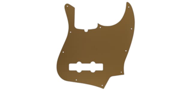 WD Music Products / JBAS-359 Fender American Standard Jazz Bass Gold/Clear/Gold