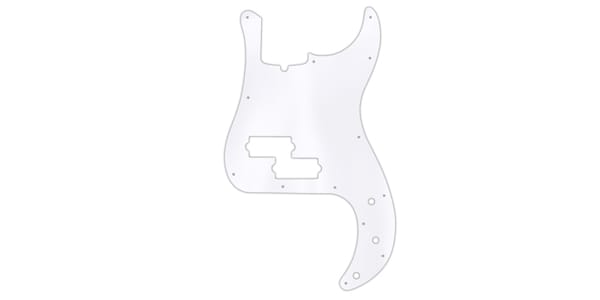 WD Music Products / PBA-445 American Standard Precision Bass Clear Acrylic