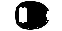 WD Music Products / STGB-5301 Pickguard For StingRay Classic Black
