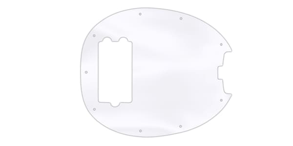WD Music Products / STGB-5345 Pickguard For StingRay Classic Clear Acrylic