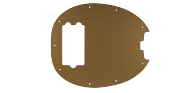 WD Music Products / STGB-5359 Pickguard For StingRay Classic Gold