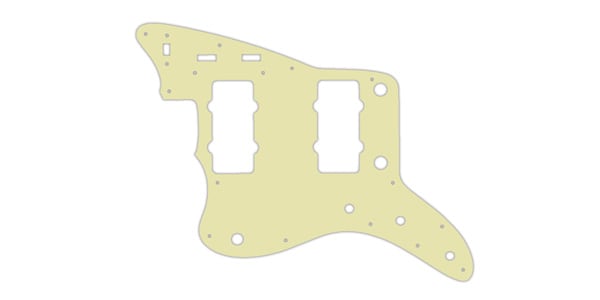 WD Music Products / JZLH-1434 LH Fender USA & USA Reissue Jazzmaster Mint Green