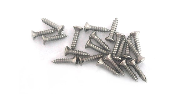 WD Music Products ( ダブリューディーミュージックプロダクツ )  / WD #4 Pickguard Screws 20-Pack, Nickel
