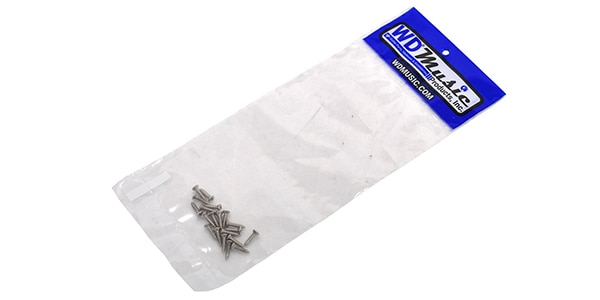 WD Music Products ( ダブリューディーミュージックプロダクツ )  / WD #4 Pickguard Screws 20-Pack, Nickel画像2