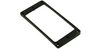 WD Music Products / Metal Humbucker Pickup Mounting Ring - Flat - Black - Low