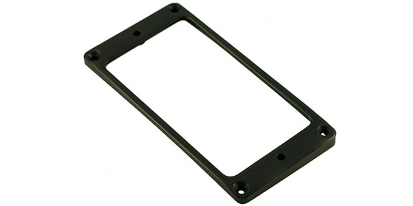 WD Music Products / Metal Humbucker Pickup Mounting Ring - Flat - Black - Low
