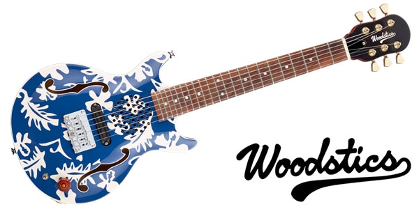 Woodstics ( ウッドスティックス ) / WS-MINI ALOHA　Blue & White Aloha