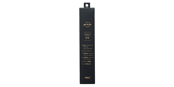 Wpc. / [go-koh] Ultra-Lightweight Sunshade Umbrella 50 Black画像3
