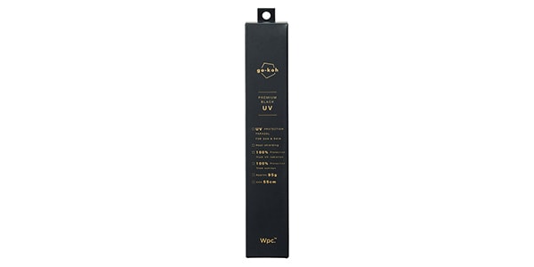 Wpc. / [go-koh] Ultra-Lightweight Sunshade Umbrella 55 Black画像3