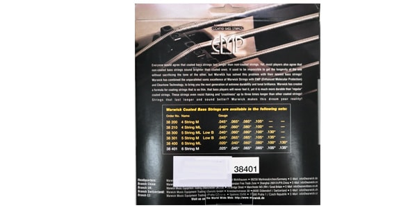 WARWICK ( ワーウィック )  / 38401 EMP 6-string Set Medium 025-135画像2