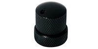 WARWICK Stacked Potentiometer Dome Knob - Black