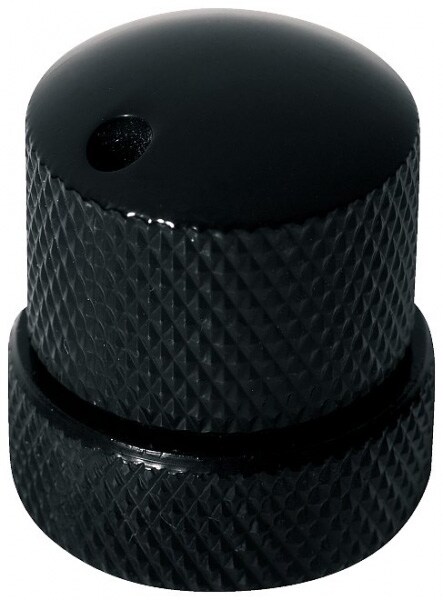 WARWICK/Stacked Potentiometer Dome Knob - Black