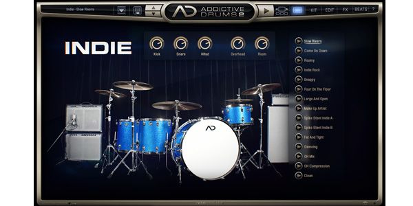 XLN AUDIO / Addictive Drums 2 : INDIE