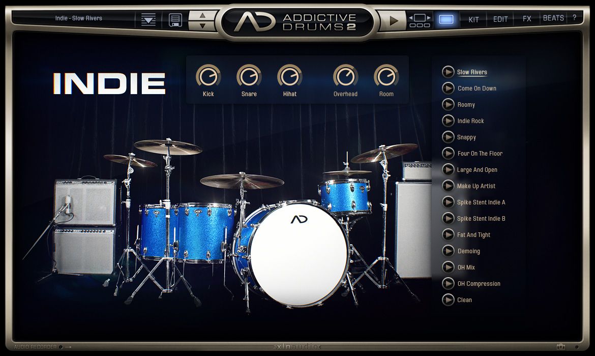 XLN AUDIO/Addictive Drums 2 : INDIE