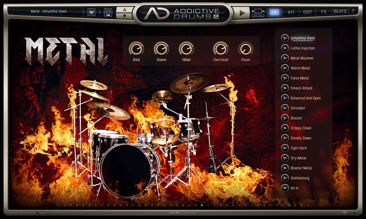 XLN AUDIO/Addictive Drums 2 : METAL