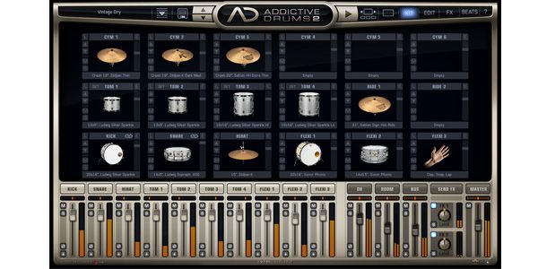 XLN AUDIO Addictive Drums 2 Vintage Dry Sound House