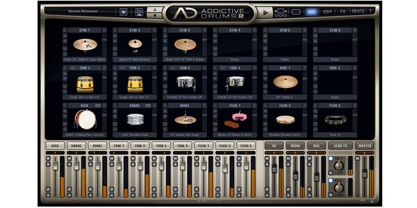 XLN AUDIO/Addictive Drums 2:  Beat Producer Edition（簡易パッケージ）