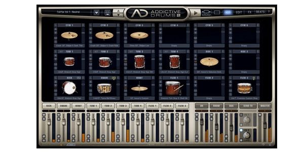 XLN AUDIO/Addictive Drums2 Custom 簡易パッケージ版