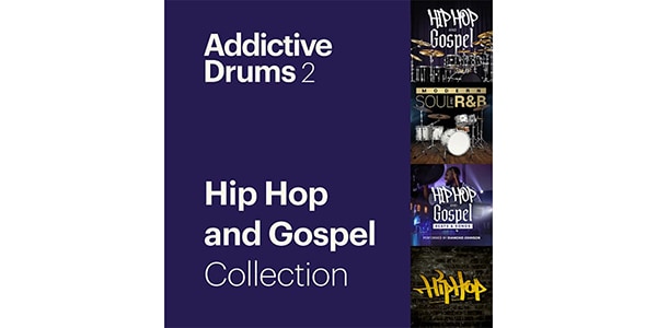 XLN AUDIO ( エックスエルエヌオーディオ )  / Addictive Drums 2:Hip Hop and Gospel Adpak　PKG版