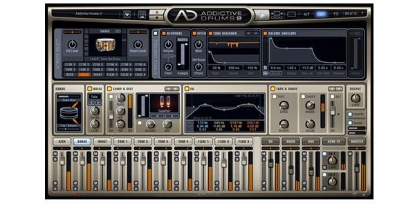 XLN AUDIO/Addictive Drums2 簡易パッケージ