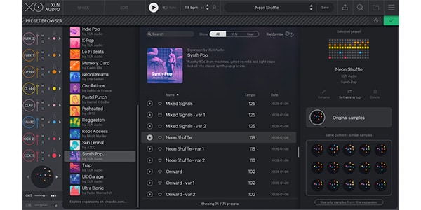 XLN AUDIO ( エックスエルエヌオーディオ )  / XOpak Synth-Pop 簡易パッケージ納品画像2