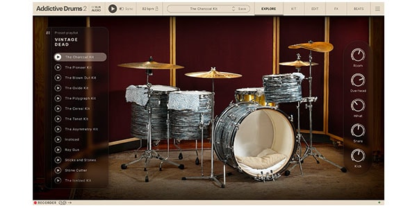 XLN AUDIO ( エックスエルエヌオーディオ )  / Addictive Drums 2: Dead & Dry Collection 簡易パッケージ納品画像2