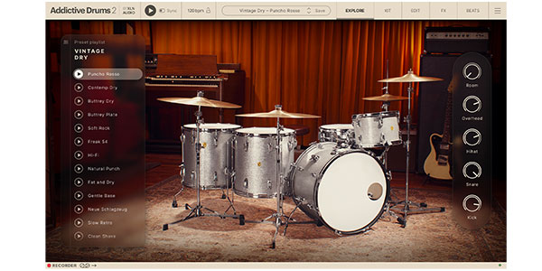 XLN AUDIO ( エックスエルエヌオーディオ )  / Addictive Drums 2: Dead & Dry Collection 簡易パッケージ納品画像3