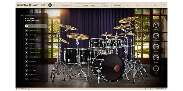 XLN AUDIO ( エックスエルエヌオーディオ )  / Addictive Drums 2 : Hip Hop and Gospel Collection PKG納品画像2