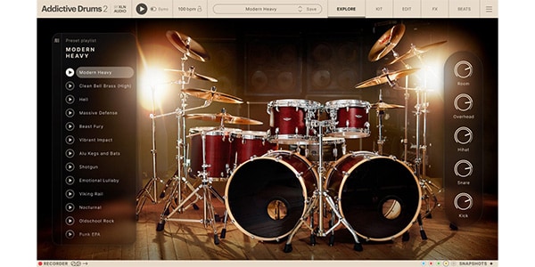 XLN AUDIO / Addictive Drums 2:Modern Heavy Adpak 簡易パッケージ版