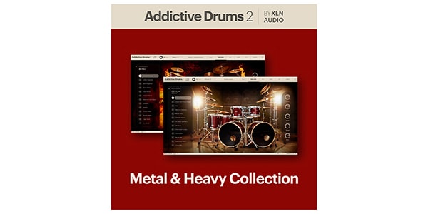 XLN AUDIO / Addictive Drums 2: Metal & Heavy Collection 簡易パッケージ版