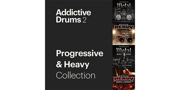 XLN AUDIO ( エックスエルエヌオーディオ )  / Addictive Drums 2 : Progressive & Heavy Collection PKG版
