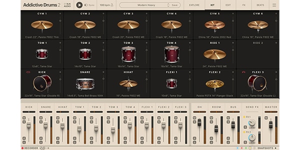 XLN AUDIO ( エックスエルエヌオーディオ )  / Addictive Drums 2 : Progressive & Heavy Collection PKG版画像5