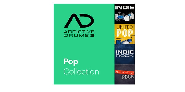 XLN AUDIO/Addictive Drums 2: Pop Collection