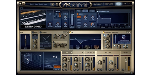 XLN AUDIO ( エックスエルエヌオーディオ )  / Addictive Keys: Electric Grand 簡易パッケージ納品画像4