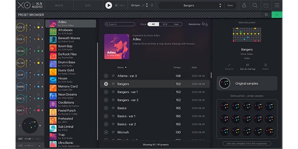 XLN AUDIO ( エックスエルエヌオーディオ )  / XOpak Adieu by Drew Adieu 簡易パッケージ納品画像2