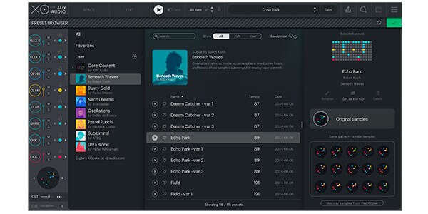 XLN AUDIO ( エックスエルエヌオーディオ )  / XOpak Beneath Waves by Robot Koch 簡易パッケージ納品画像2