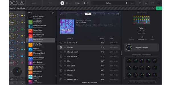 XLN AUDIO ( エックスエルエヌオーディオ )  / XOpak Drum n Bass 簡易パッケージ納品画像2