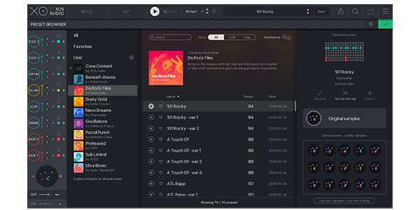 XLN AUDIO ( エックスエルエヌオーディオ )  / XOpak Da Rock Files by Rockwilder 簡易パッケージ納品画像2