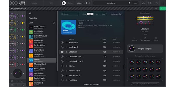 XLN AUDIO / XOpak House Simple Package Delivery画像2