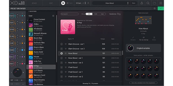 XLN AUDIO ( エックスエルエヌオーディオ )  / XOpak K-Pop 簡易パッケージ納品画像2