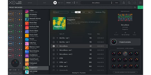 XLN AUDIO ( エックスエルエヌオーディオ )  / XOpak Raggaeton 簡易パッケージ納品画像2