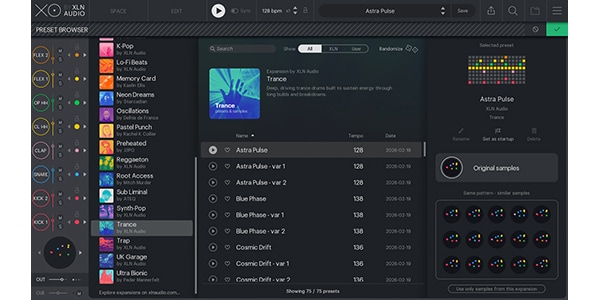 XLN AUDIO ( エックスエルエヌオーディオ )  / XOpak Trance 簡易パッケージ納品画像2