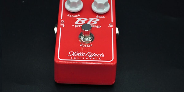 Xotic BB Preamp オーバードライブ ブースター-