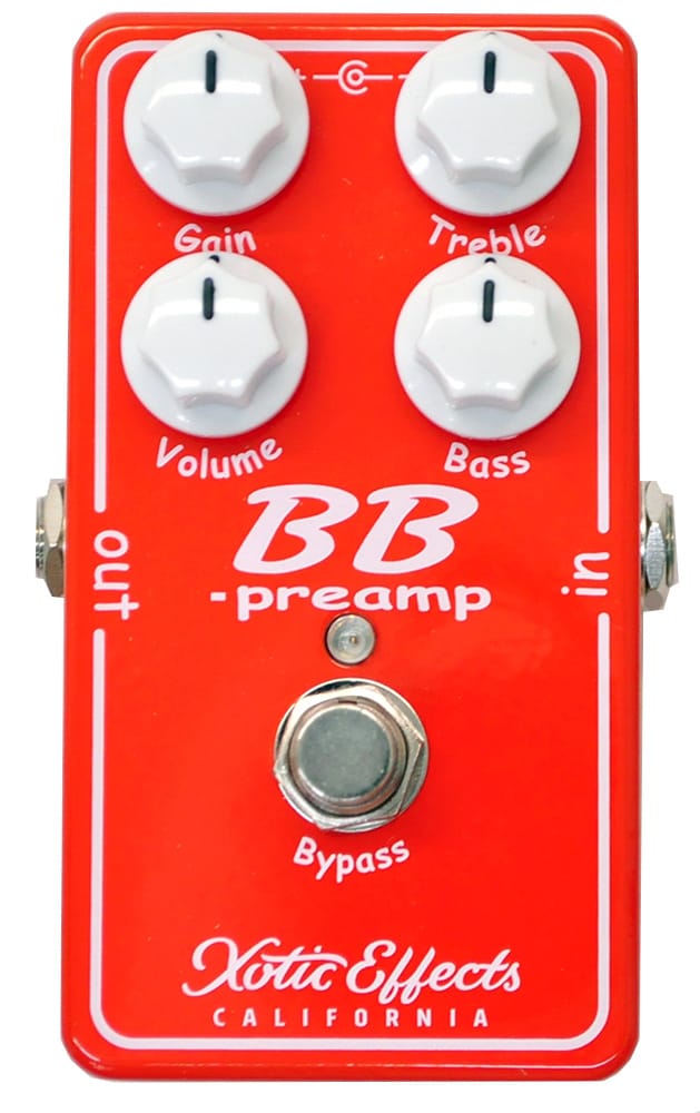 送料無料・選べる4個セット Xotic BB Preamp オーバードライブ